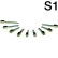 Титановые штифты ФОРМА ШВТ S 1, 12шт.